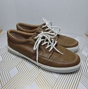 Mens Brown Lace up Shoes Size 10M